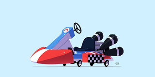Illustration for article titled Ten Video Game Vehicles With A Cartoony Redesign